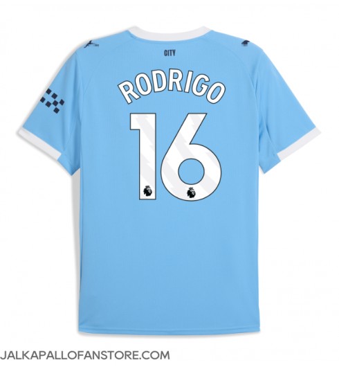 Manchester City Rodri Hernandez #16 Kotipaita 2025-26 Lyhythihainen Manchester City Rodri Hernandez #16 Kotipaita 2025-26 Lyhythihainen